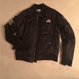 Black Bomber Jacket